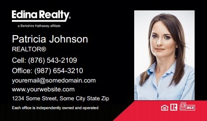 Edina-Realty-Business-Card-Compact-With-Full-Photo-TH08C-P2-L3-D3-Black-Red