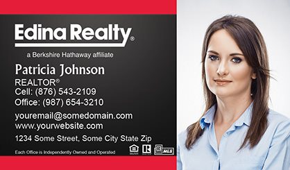 Edina-Realty-Business-Card-Compact-With-Full-Photo-TH18-P2-L3-D3-Black-Red