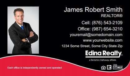 Edina-Realty-Business-Card-Compact-With-Medium-Photo-TH10C-P1-L3-D3-Black-Red-White