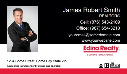 Edina-Realty-Business-Card-Compact-With-Medium-Photo-TH20C-P1-L1-D1-Black-Red-White