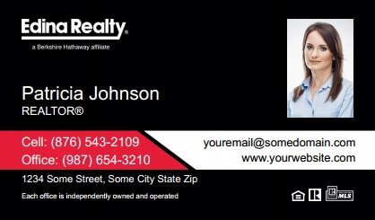 Edina-Realty-Business-Card-Compact-With-Small-Photo-TH02C-P2-L3-D3-Red-Black-White