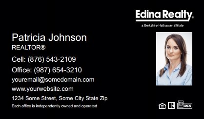 Edina-Realty-Business-Card-Compact-With-Small-Photo-TH06B-P2-L3-D3-Black