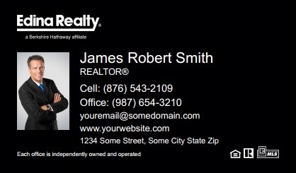 Edina-Realty-Business-Card-Compact-With-Small-Photo-TH12B-P1-L3-D3-Black