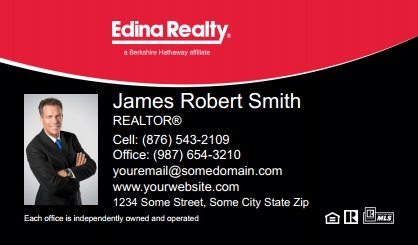 Edina-Realty-Business-Card-Compact-With-Small-Photo-TH13C-P1-L3-D3-Black-Red-White