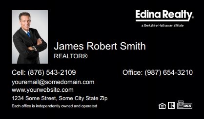 Edina-Realty-Business-Card-Compact-With-Small-Photo-TH14B-P1-L3-D3-Black