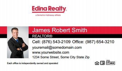 Edina-Realty-Business-Card-Compact-With-Small-Photo-TH16C-P1-L1-D1-Black-Red-White