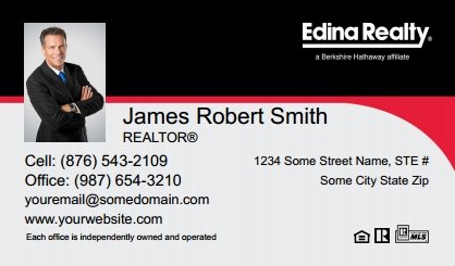 Edina-Realty-Business-Card-Compact-With-Small-Photo-TH27C-P1-L3-D1-Black-Red-Others