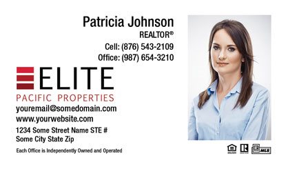 Elite-Pacific-Properties-Business-Card-Core-With-Full-Photo-TH56-P2-L1-D1-White