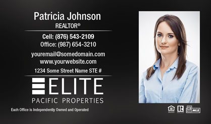 Elite-Pacific-Properties-Business-Card-Core-With-Full-Photo-TH60-P2-L3-D3-Black