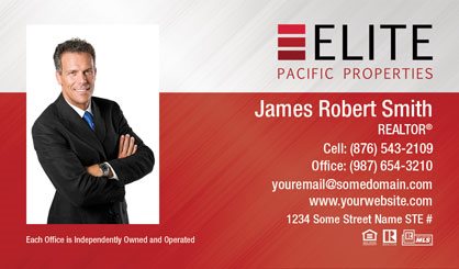 Elite-Pacific-Properties-Business-Card-Core-With-Full-Photo-TH62-P1-L1-D3-Red-White-Others