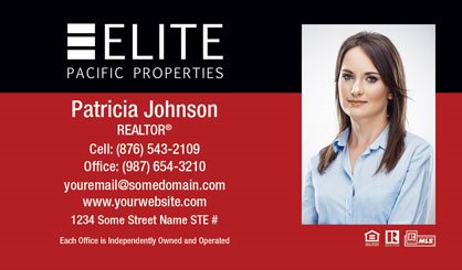 Elite-Pacific-Properties-Business-Card-Core-With-Full-Photo-TH65-P2-L3-D3-Red-Black