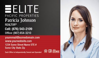 Elite-Pacific-Properties-Business-Card-Core-With-Full-Photo-TH78-P2-L3-D3-Black-Red