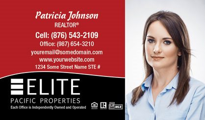 Elite-Pacific-Properties-Business-Card-Core-With-Full-Photo-TH81-P2-L3-D3-Black-Red-White