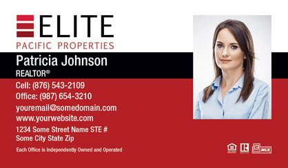 Elite-Pacific-Properties-Business-Card-Core-With-Medium-Photo-TH52-P2-L1-D3-Red-Black-White