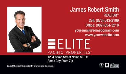Elite-Pacific-Properties-Business-Card-Core-With-Medium-Photo-TH54-P1-L3-D3-Red-Black