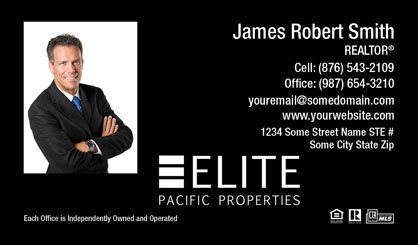 Elite-Pacific-Properties-Business-Card-Core-With-Medium-Photo-TH55-P1-L3-D3-Black