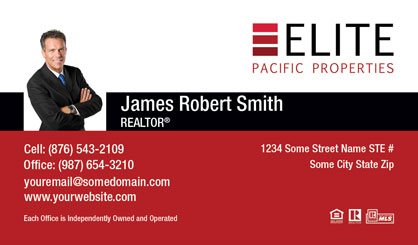 Elite-Pacific-Properties-Business-Card-Core-With-Small-Photo-TH52-P1-L1-D3-Red-Black-White