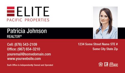 Elite-Pacific-Properties-Business-Card-Core-With-Small-Photo-TH52-P2-L1-D3-Red-Black-White
