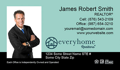 EveryHome Realtors Business Card Labels EH-BCL-007