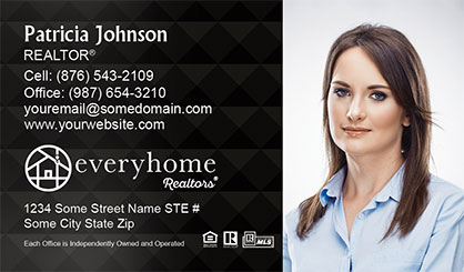 EveryHome-Realtors-Business-Card-Core-With-Full-Photo-TH74-P2-L3-D3-Black-Others
