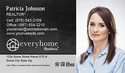 EveryHome-Realtors-Business-Card-Core-With-Full-Photo-TH75-P2-L3-D1-Black-Others