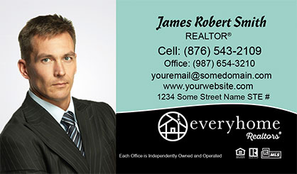 EveryHome-Realtors-Business-Card-Core-With-Full-Photo-TH81-P1-L3-D3-Black-Blue-White
