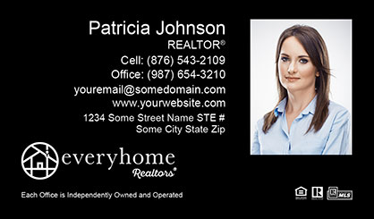 EveryHome-Realtors-Business-Card-Core-With-Medium-Photo-TH55-P2-L3-D3-Black