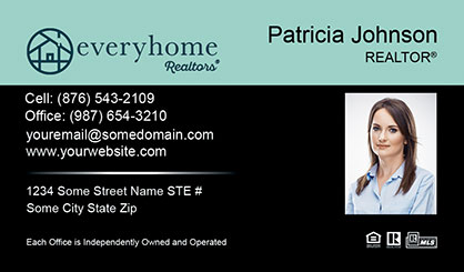 EveryHome-Realtors-Business-Card-Core-With-Small-Photo-TH60-P2-L1-D3-Blue-Black