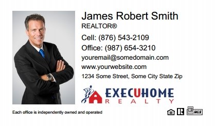 Execuhome Realty Business Card Magnets ER-BCM-001