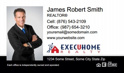 Execuhome Realty Business Cards ER-BC-005