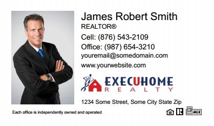 Execuhome Realty Business Card Magnets ER-BCM-006