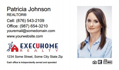 Execuhome Realty Business Card Magnets ER-BCM-008
