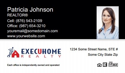 Execuhome-Realty-Business-Card-Compact-With-Small-Photo-T6-TH18BW-P2-L1-D1-Black-White-Others