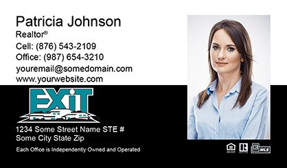 Exit-Business-Card-Compact-With-Full-Photo-TH3-P2-L3-D3-Black-White