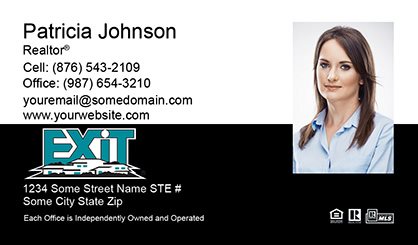 Exit-Business-Card-Compact-With-Medium-Photo-TH3-P2-L3-D3-Black-White