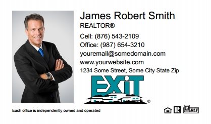 Exit Real Estate Canada Business Card Magnets EREC-BCM-001