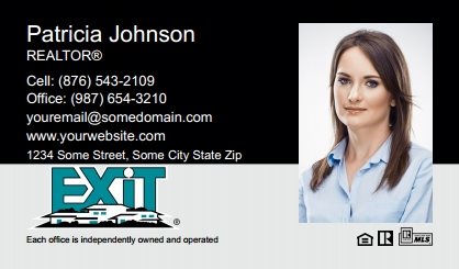 Exit-Real-Estate-Canada-Business-Card-Compact-With-Full-Photo-T2-TH03BW-P2-L1-D1-Black-Others