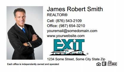 Exit Real Estate Canada Business Card Magnets EREC-BCM-006