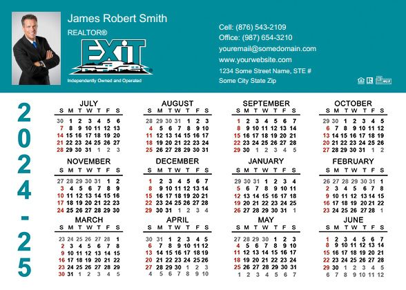 Exit Realty Calendar Magnet 4.25X6 EXIT-CALMAG4256-025