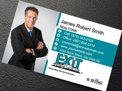 Exit Realty Silk Laminated Business Cards EXIT-BCSILK-005