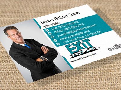 Exit Realty Suede Soft Touch Business Cards EXIT-BCSUEDE-005