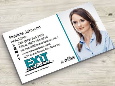 Exit Realty Ultra Thick Business Cards EXIT-BCUT-003