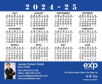 Exp Realty Calendar Magnet 3.5X4 EXPR-CALMAG3540-009