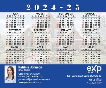 Exp Realty Calendar Magnet 3.5X4 EXPR-CALMAG3540-010