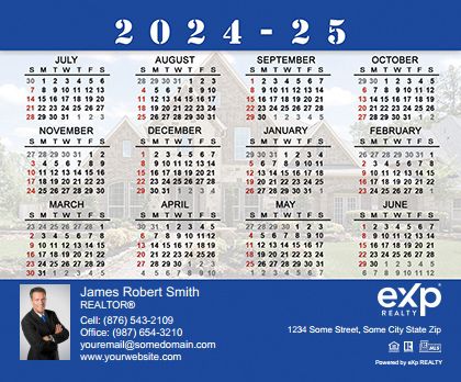 Exp Realty Calendar Magnet 3.5X4 EXPR-CALMAG3540-011