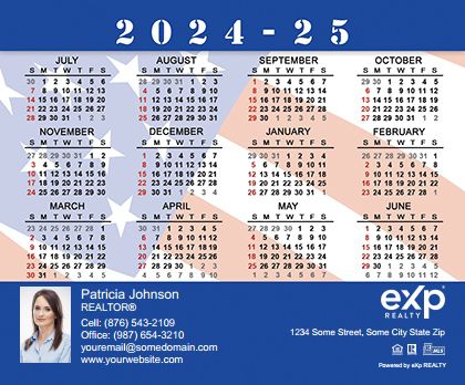 Exp Realty Calendar Magnet 3.5X4 EXPR-CALMAG3540-012