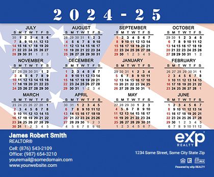 Exp Realty Calendar Magnet 3.5X4 EXPR-CALMAG3540-016