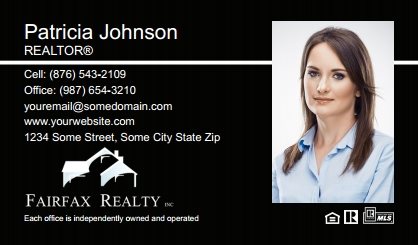 Fairfax Realty Business Card Labels FRI-BCL-008