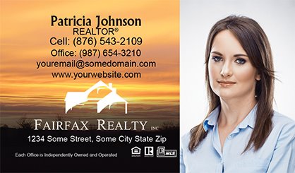Fairfax-Realty-Business-Card-Compact-With-Full-Photo-TH25-P2-L3-D3-Sunset