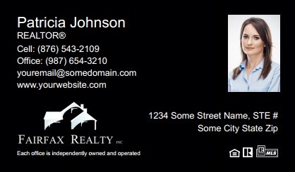 Fairfax-Realty-Business-Card-Compact-With-Small-Photo-TH05B-P2-L3-D3-Black